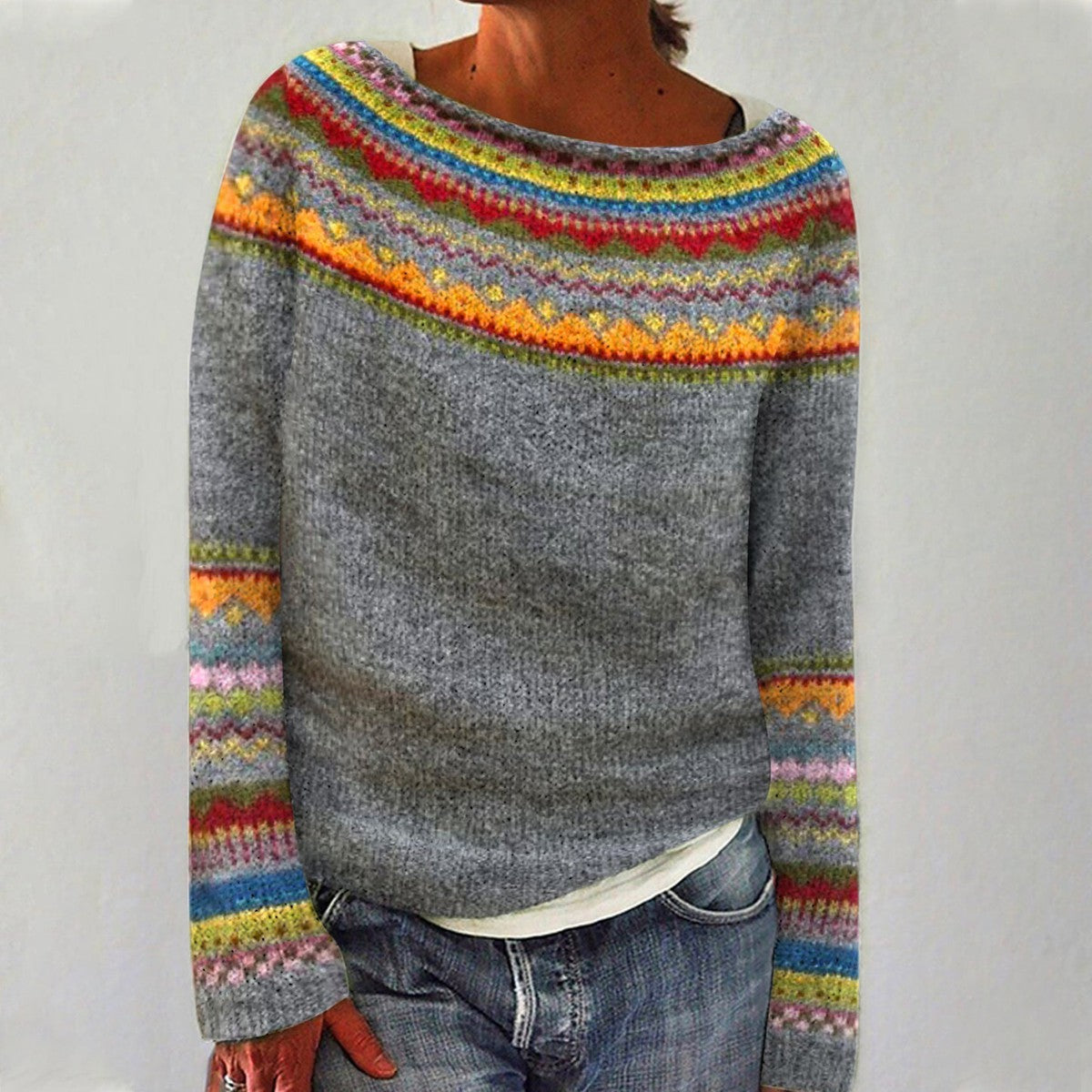 Marie™ - Cozy Efterårspullover