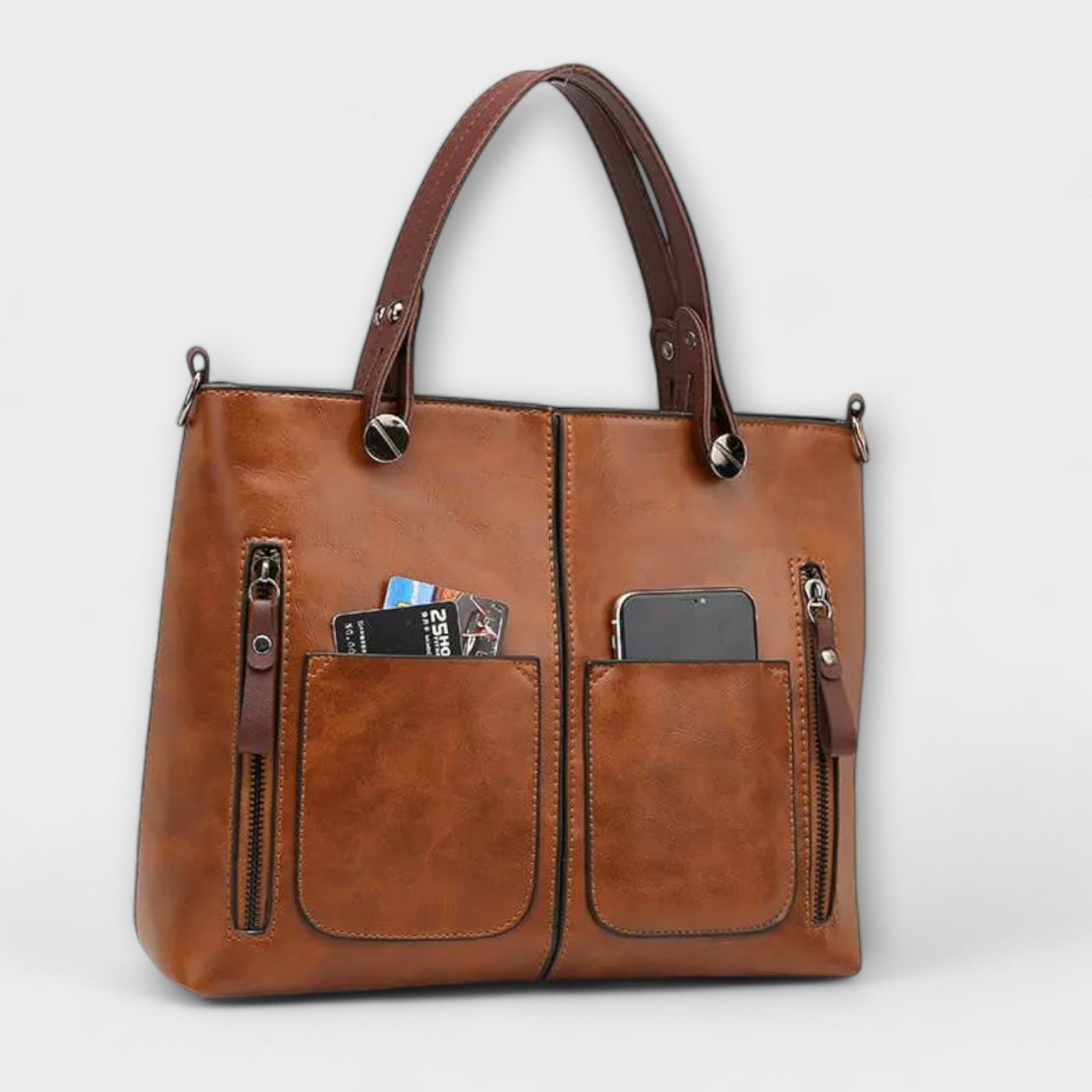 Everly™ - Elegant lædertaske