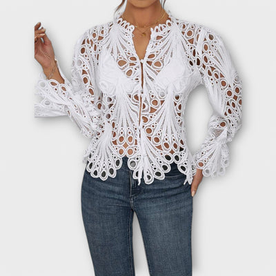 Sanji™ - Asymmetrisk Bluse