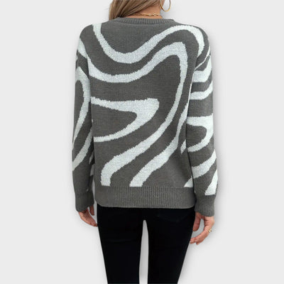 Alexa™ - Blød strikpullover til hverdagen