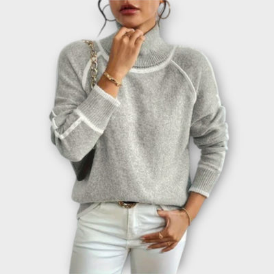 Noona™ - Blød rullekrave sweater til hverdagen