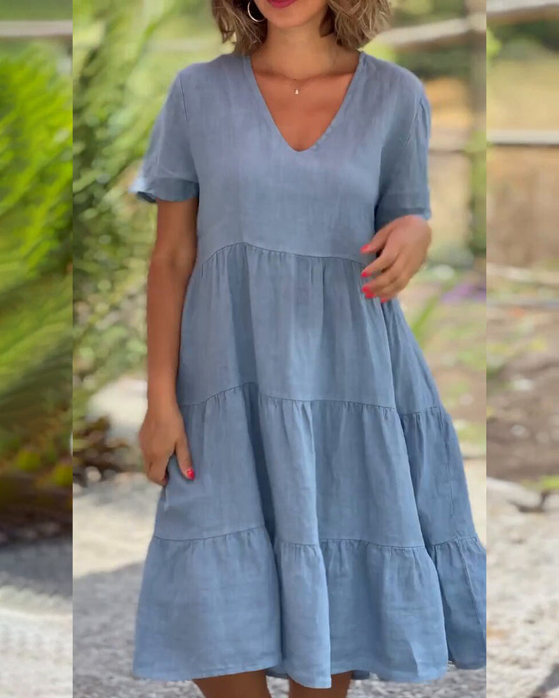 Hana™ – Casual midi kjole