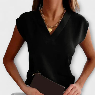 Vika™ - V-hals Sommerbluse