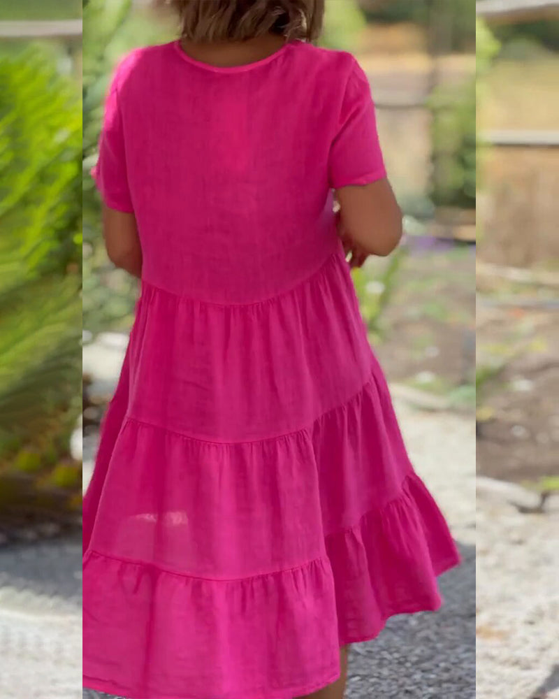 Hana™ – Casual midi kjole