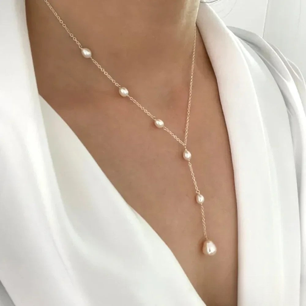 Eliza™ - Vintage perlenhalskæde