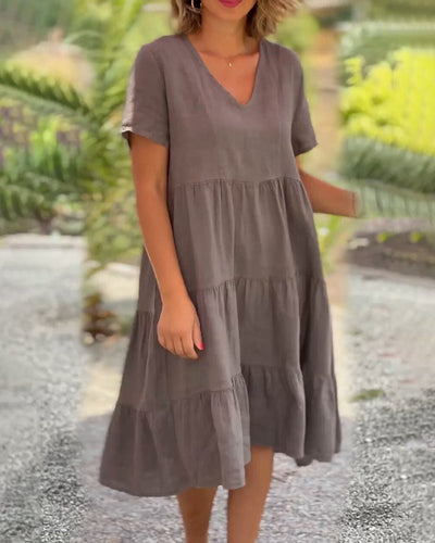 Hana™ – Casual midi kjole