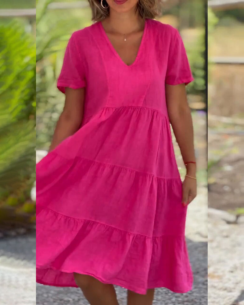Hana™ – Casual midi kjole