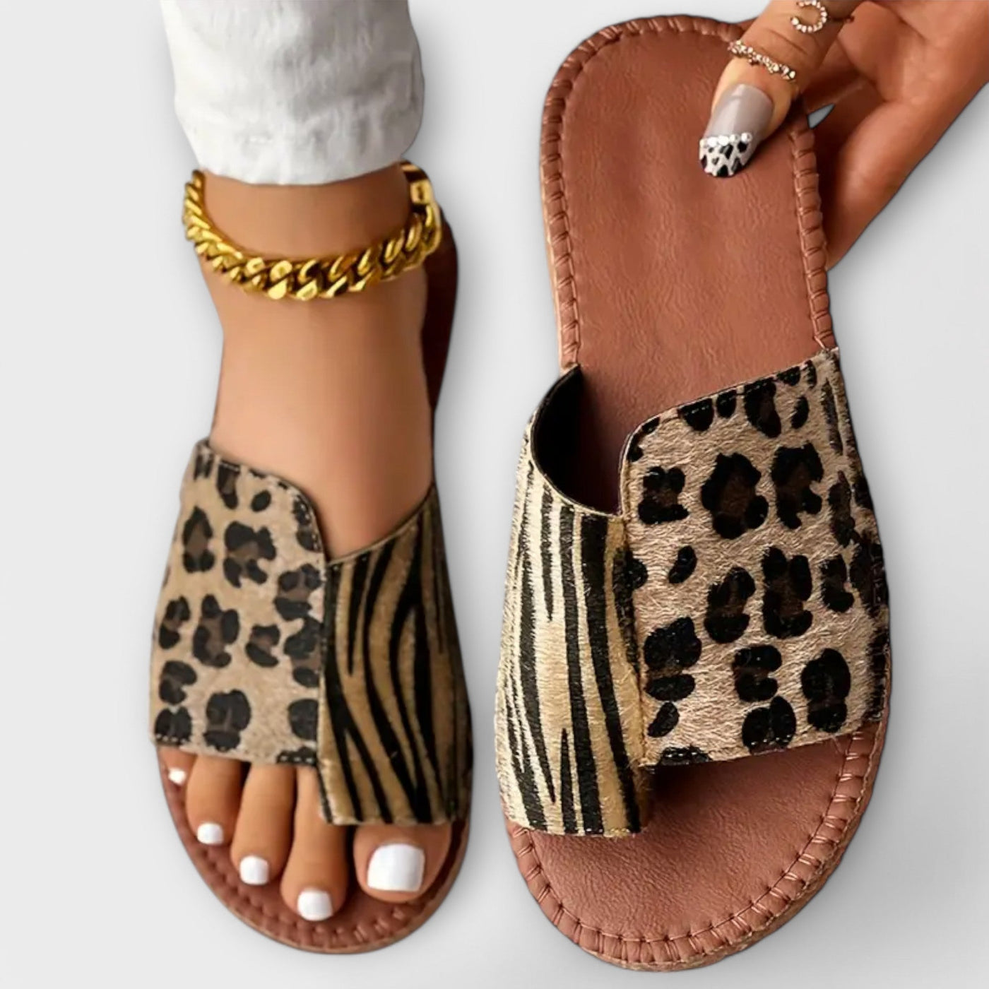 Heidi™ - Tofarvede sandaler