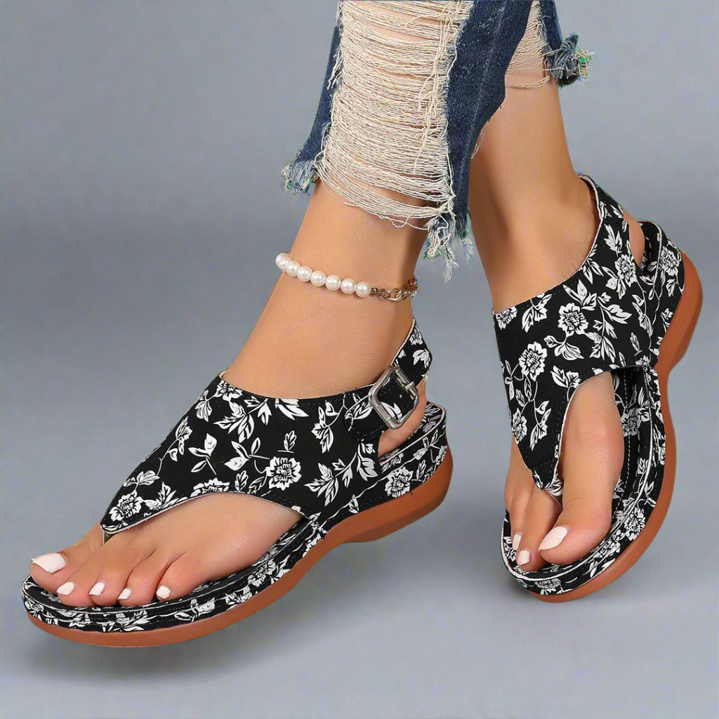 Helvi™ - Håndlavede wedge-sandaler