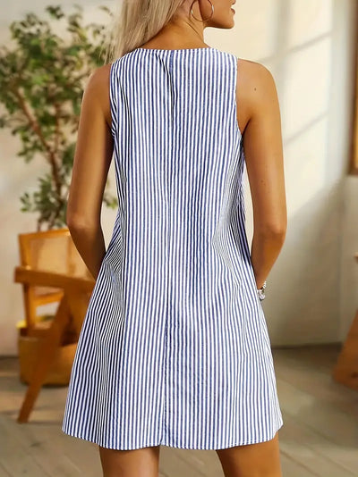 Laura™ - Elegant Sommerkjole med Lommer