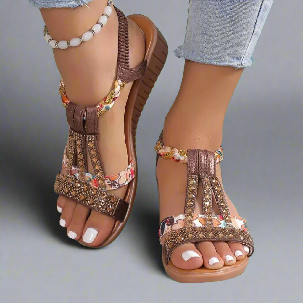 Belinda™ - Elegante boho-sandaler