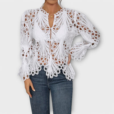 Sanji™ - Asymmetrisk Bluse