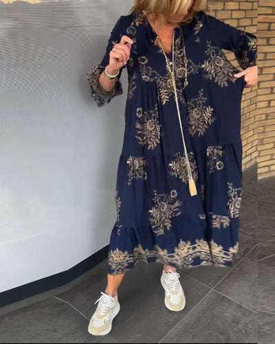 Leonore™– Løs Maxi Kjole