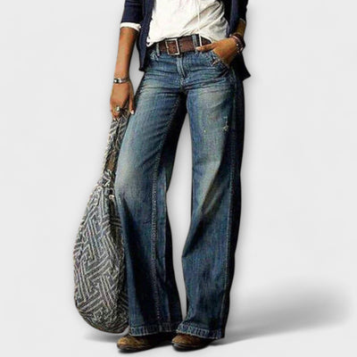 Delian™ - Bred ben denimbukser