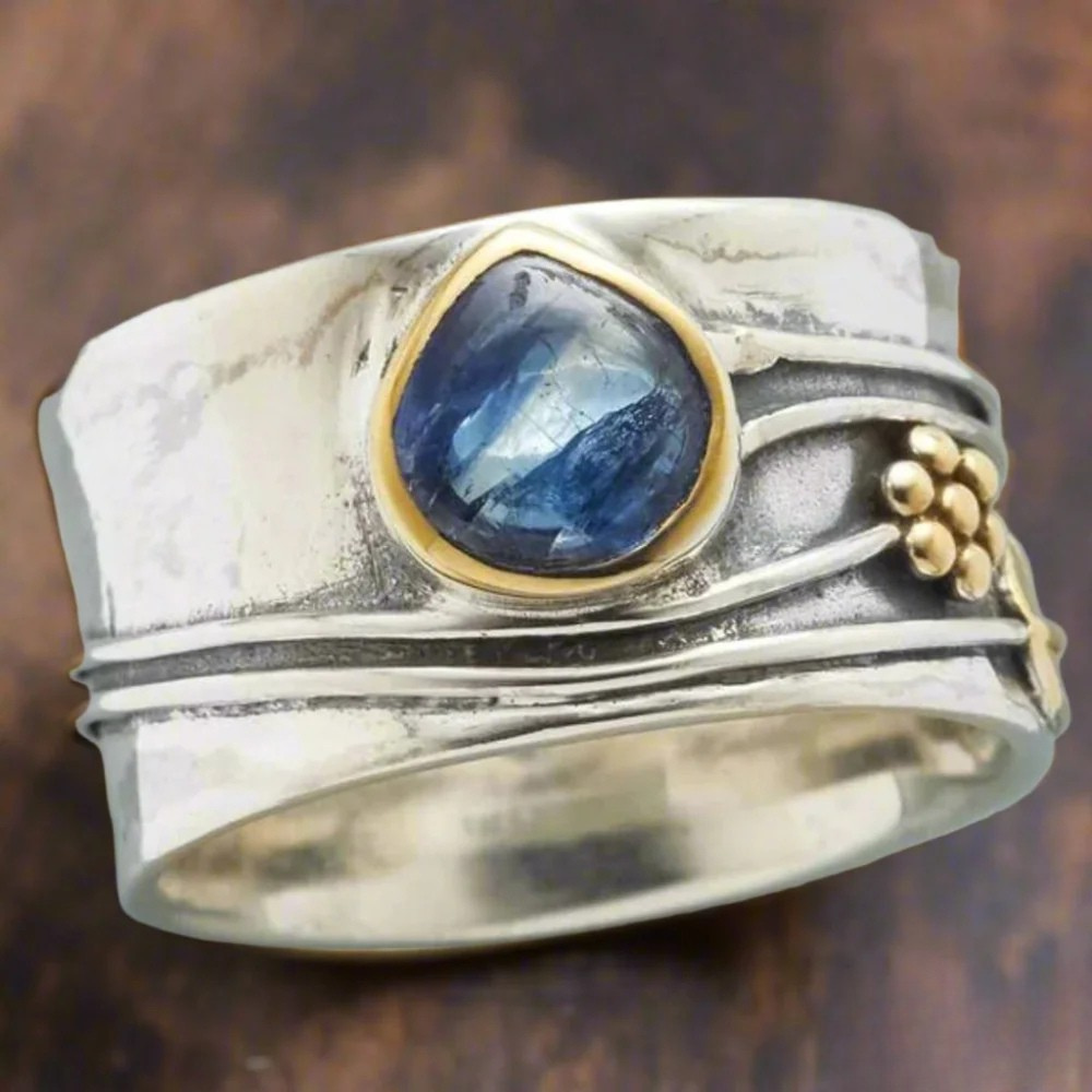 Adina™ - Smuk stenmeditationsring