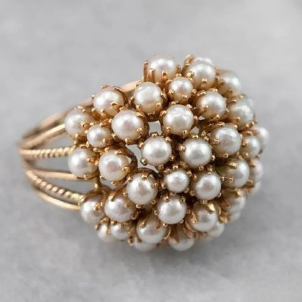 Sabrine™ - Elegant perlenring