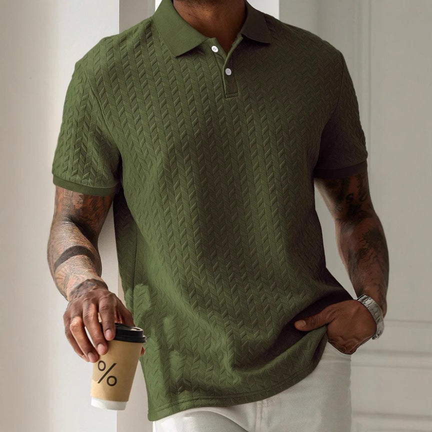 Esben™ - Struktureret poloshirt