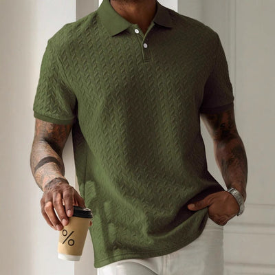 Esben™ - Struktureret poloshirt
