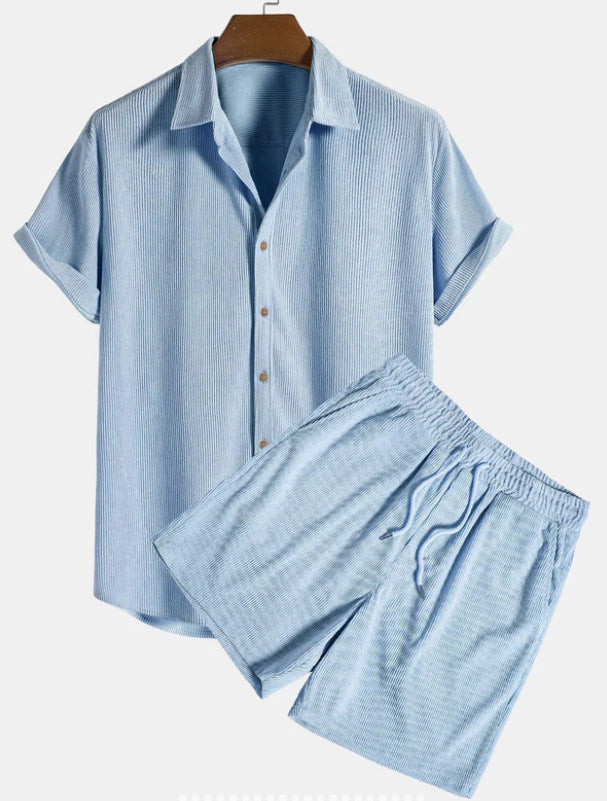 Torben™ - Skjorte- og shorts-sæt