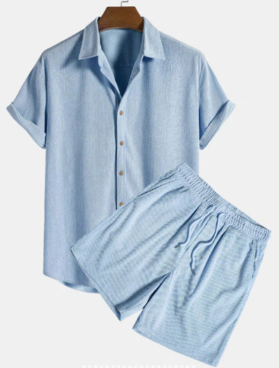 Torben™ - Skjorte- og shorts-sæt