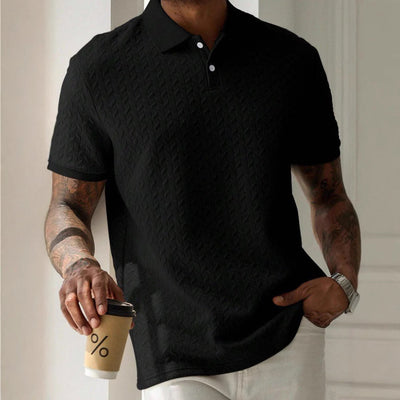 Esben™ - Struktureret poloshirt
