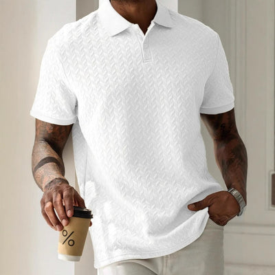 Esben™ - Struktureret poloshirt
