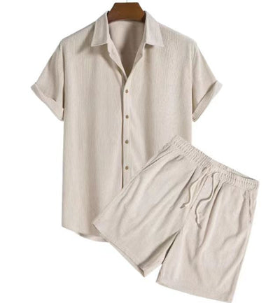 Torben™ - Skjorte- og shorts-sæt