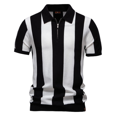 Christoffer™ - Stilfuld zip-polo