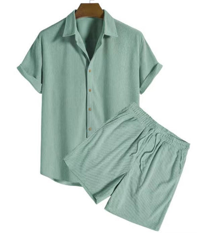 Torben™ - Skjorte- og shorts-sæt