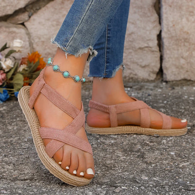 Cora™ - Sandaler med elastiske remme