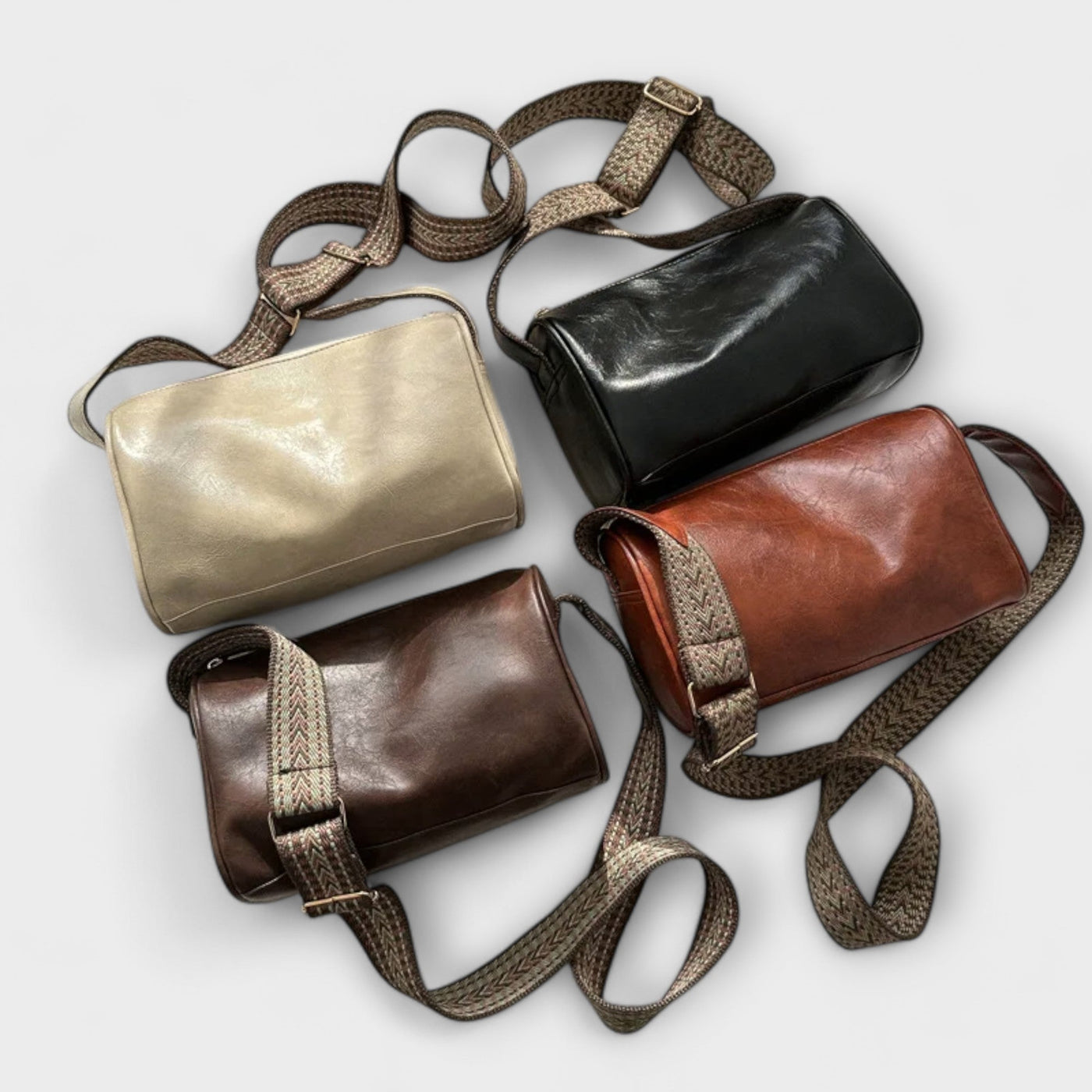 Virginia™ - Vintage crossbody-taske