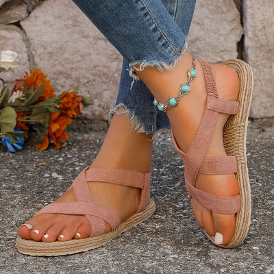 Cora™ - Sandaler med elastiske remme