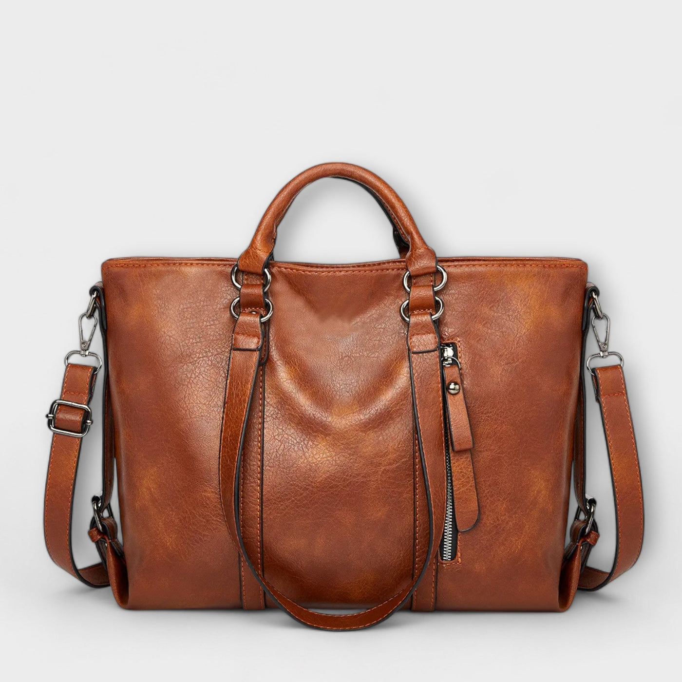 Albine™ - Elegant stor lædertaske