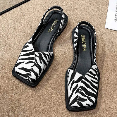 Norme™ - Elegante slingbacks sko