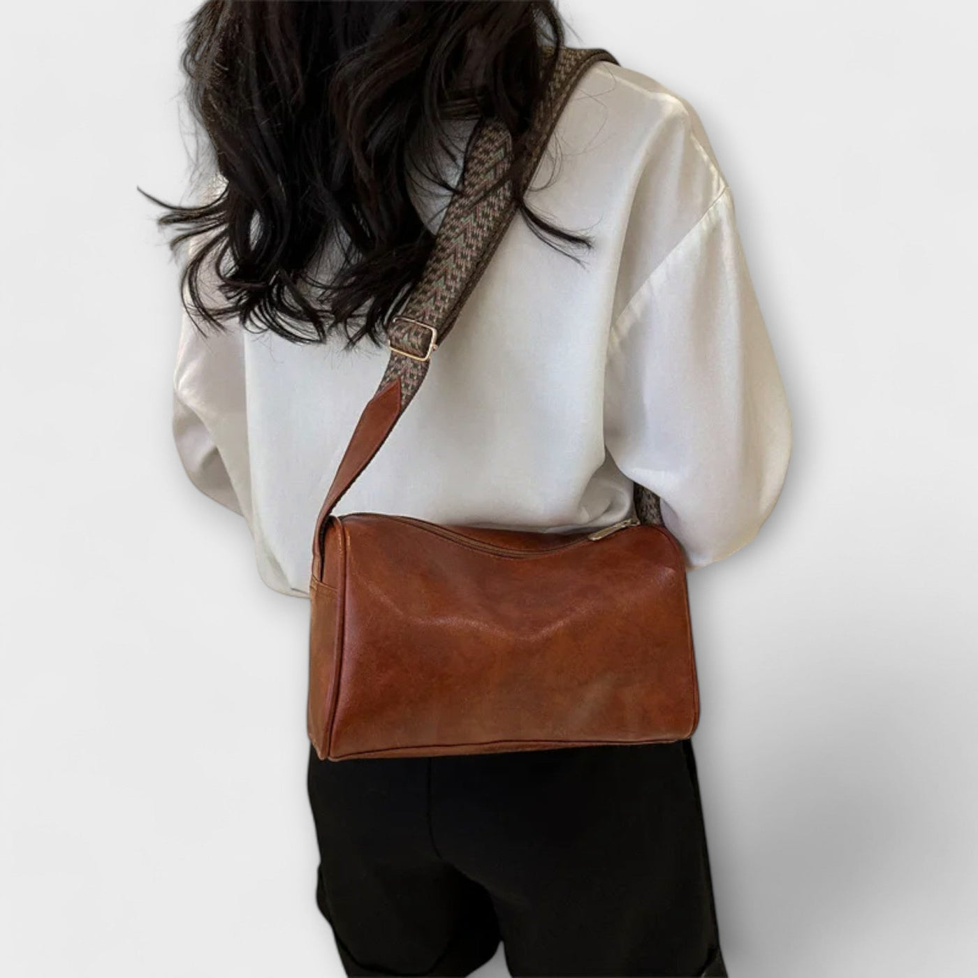 Virginia™ - Vintage crossbody-taske