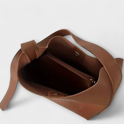Lirra™ - Elegant læder skuldertaske