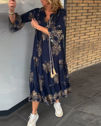 Leonore™– Løs Maxi Kjole