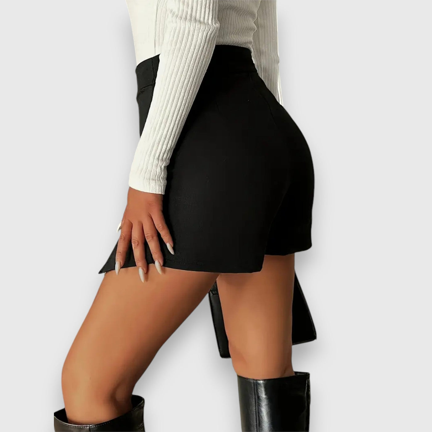 Zakira™ - Elegant højtaljet blyantskørt