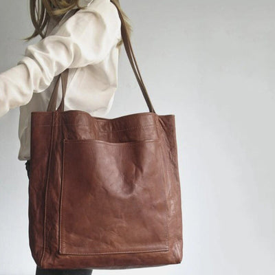 Cecilia™ - Læder Tote Taske