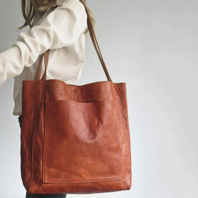 Cecilia™ - Læder Tote Taske