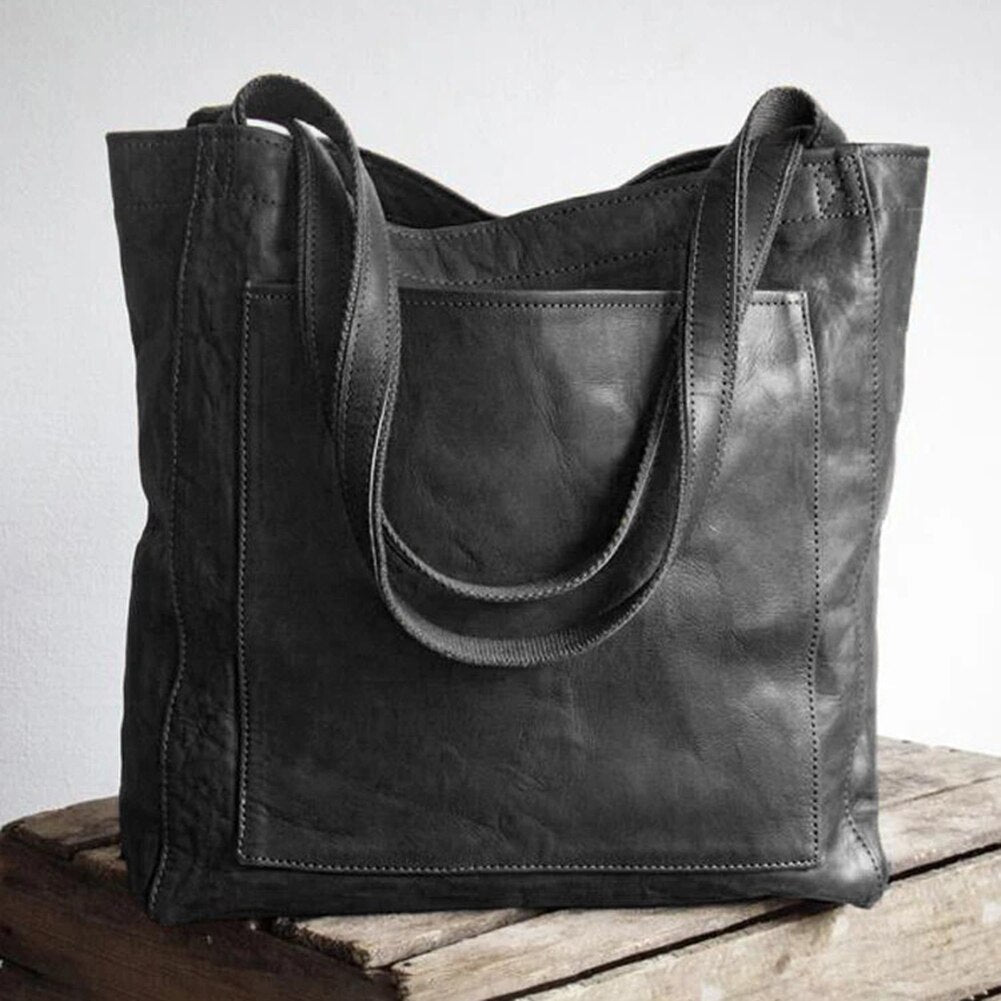 Cecilia™ - Læder Tote Taske