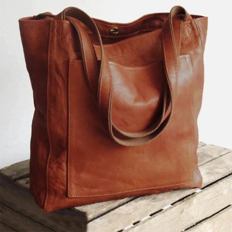 Cecilia™ - Læder Tote Taske