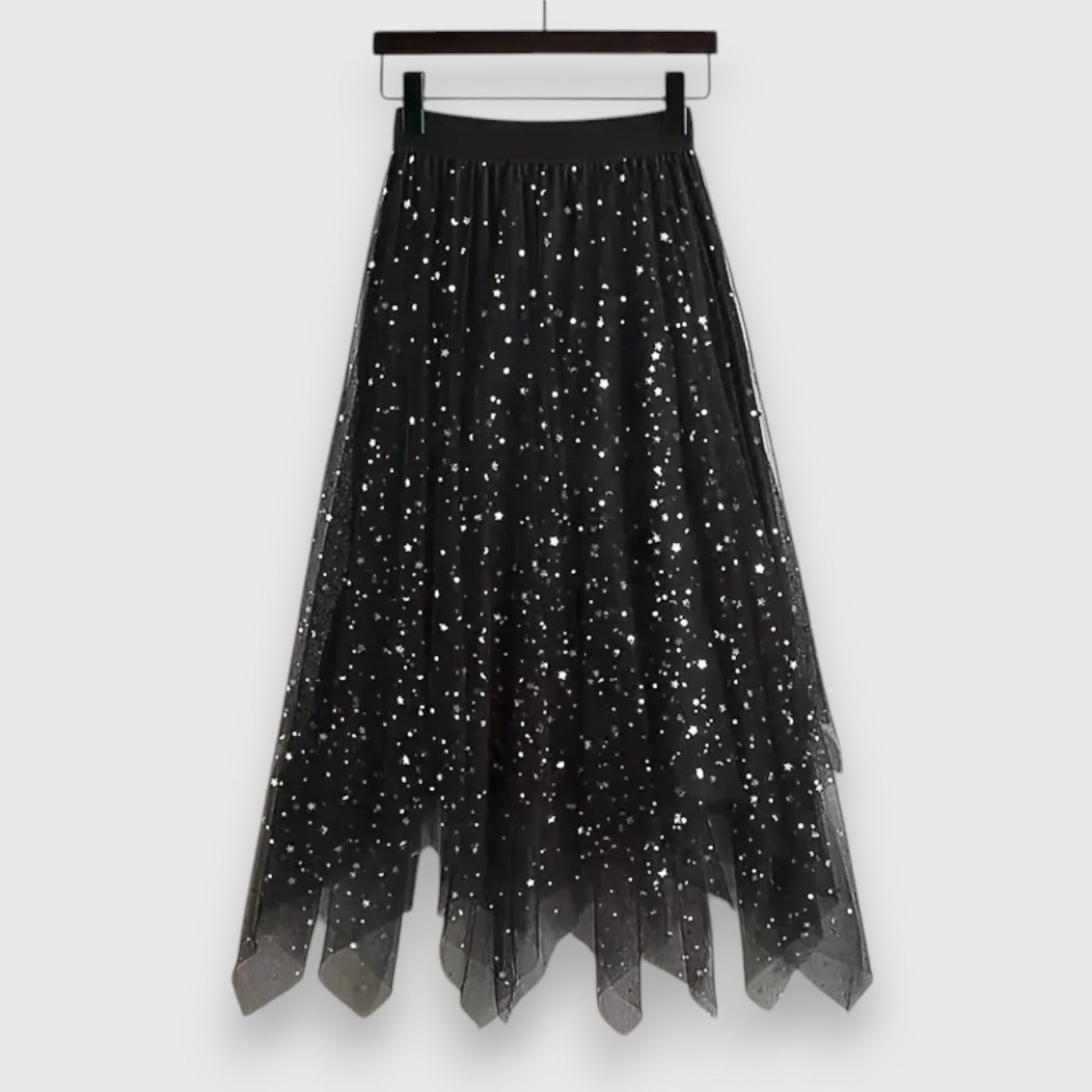 Ariana™ - Elegant nederdel med glitter