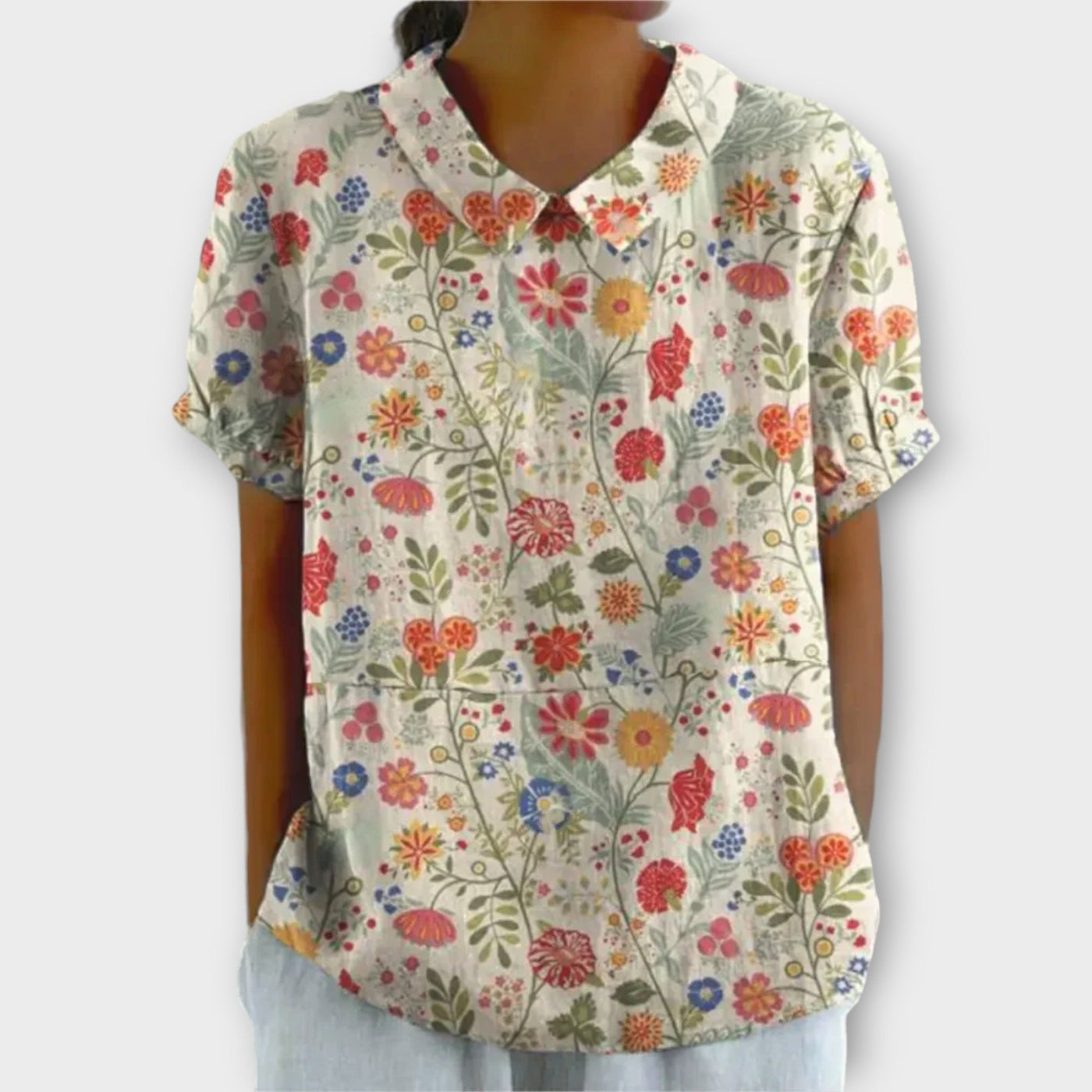 Grette™ - Trykt Bluse