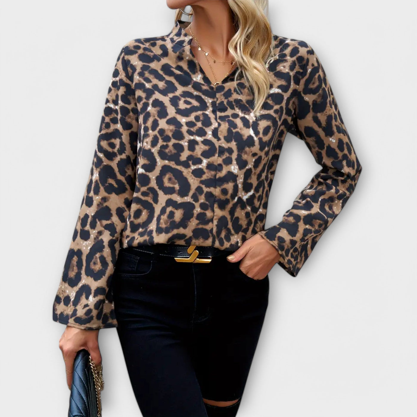 Daine™ - Bluse med udskæring