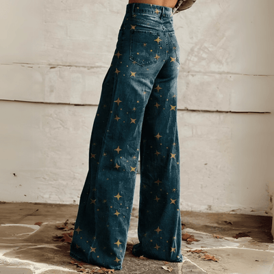 Simone™ - Bredbenede Jeans