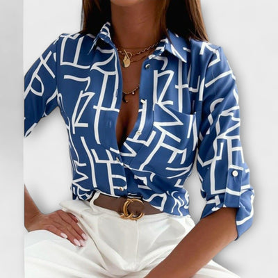 Hannea™ - Bluse med klassisk krave