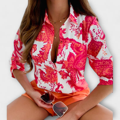 Hannea™ - Bluse med klassisk krave