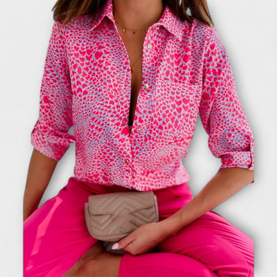 Hannea™ - Bluse med klassisk krave