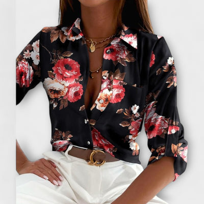 Hannea™ - Bluse med klassisk krave